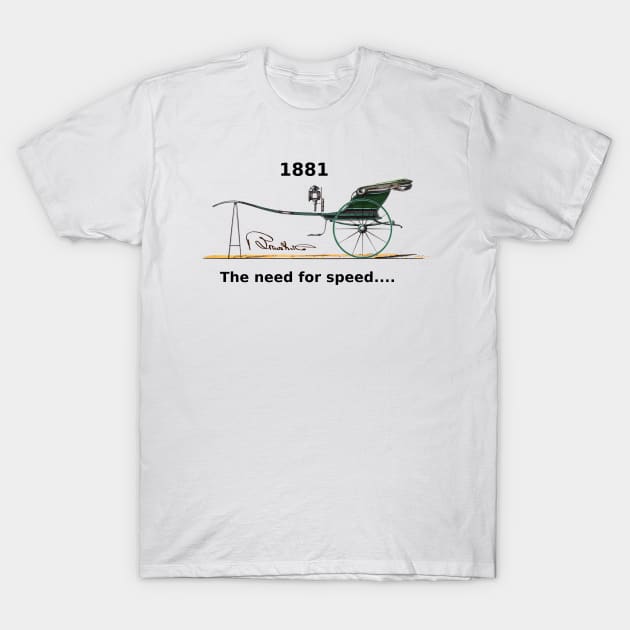 The Need for Speed T-Shirt by Artimaeus